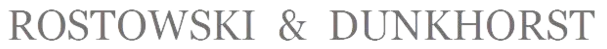 Logo von Anwaltskanzlei Rostowski & Dunkhorst